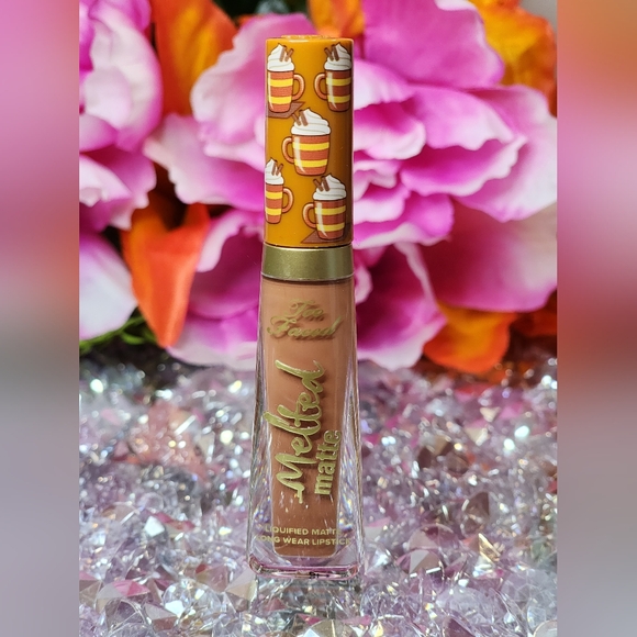 Rare/Limited Edition Hot Buttered Rum ~ Too Faced Liquid Matte Lipstick - Picture 2 of 4